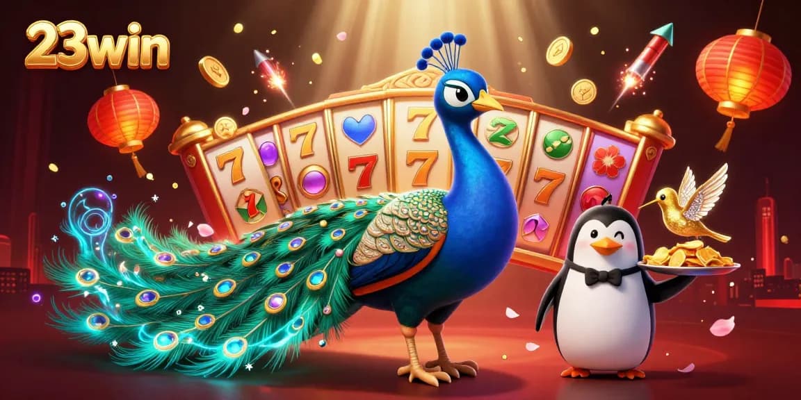 Experience 23win’s vibrant and dynamic casino scene with lavish games and characters.