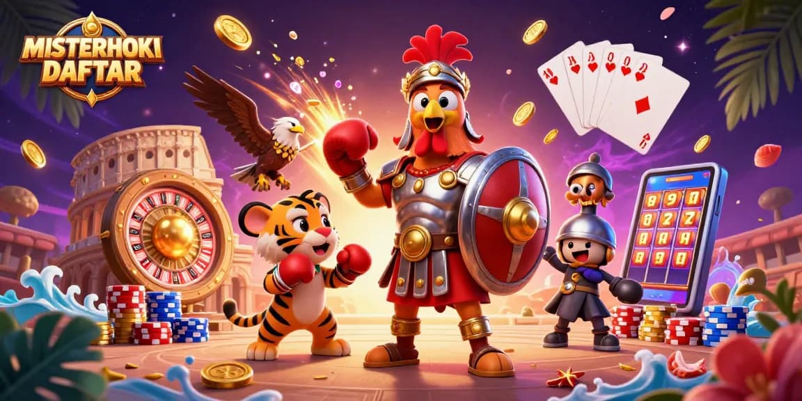 MISTERHOKI DAFTAR hadir dengan karakter unik siap memicu kemenangan besar dalam permainan.