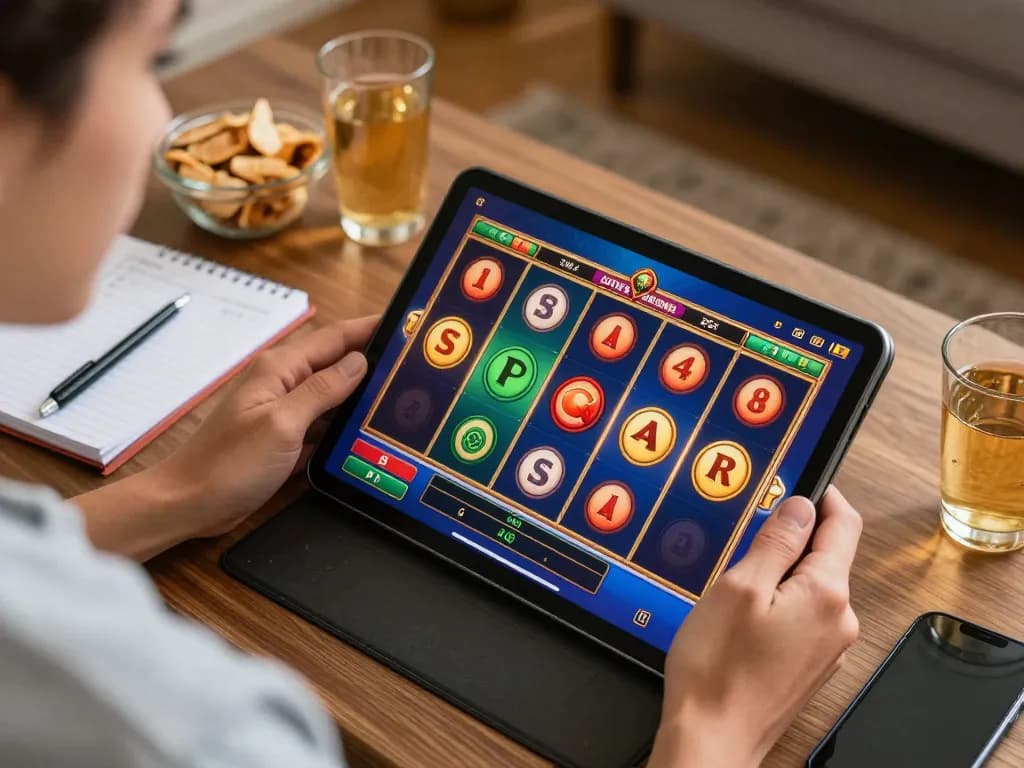 Bermain game slot online di tablet dengan dasi4d link alternatif dalam suasana rumah yang nyaman