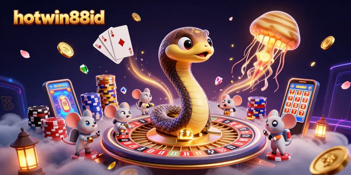 Engage with thrilling gameplay at hotwin88id—a cosmic casino adventure with roulette wheels and bets!