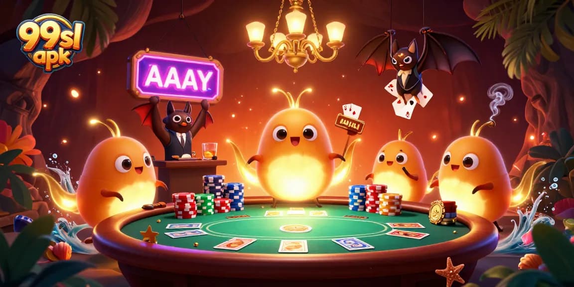 Illuminate your gaming experience with 99sl apk and discover vibrant casino action in a dynamic scene.