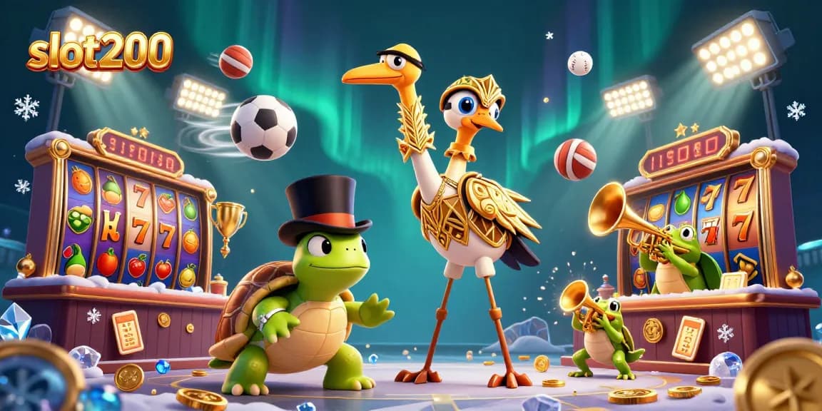 Menangkan permainan slot200 dengan simbol perjalanan emas dan koin emas yang berkilau.