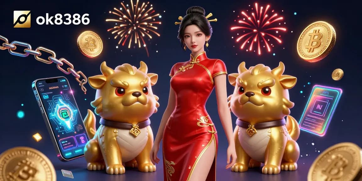 Experience the excitement of ok8386 with captivating 3D visuals of a glamorous casino atmosphere.