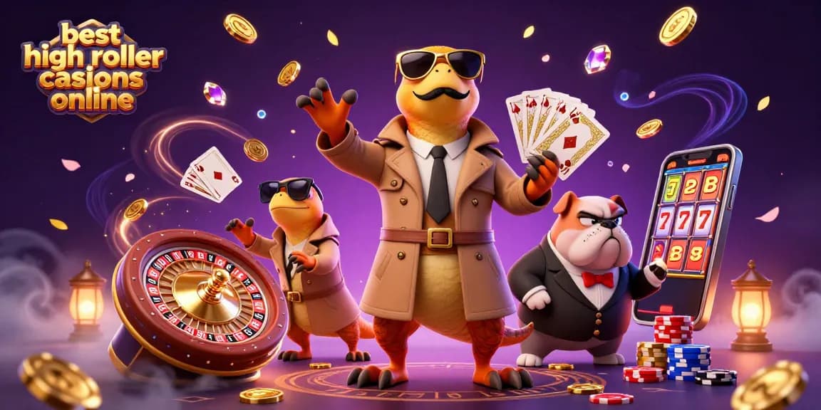 Experience the excitement at the best high roller casinos online with VIP access and big winnings.
