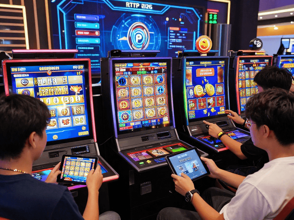 Experience the thrill of slot gacor hari ini as players engage with modern online gaming interfaces.