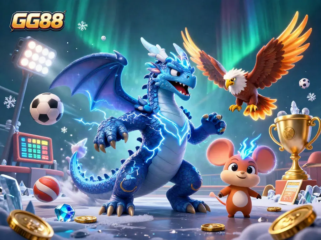 Engage in thrilling gameplay at GG88, showcasing dynamic characters and vibrant casino elements.