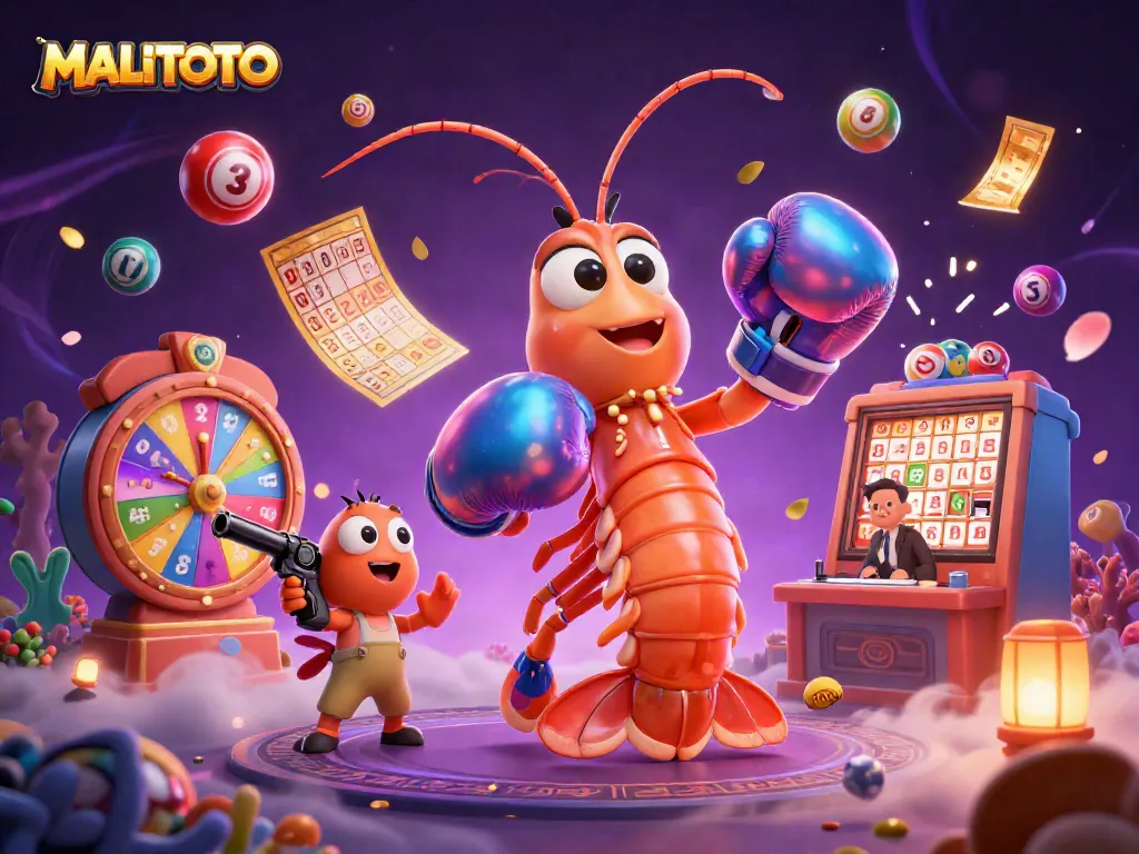 MALITOTO welcomes you to a vibrant casino world with dynamic gambling fun featuring colorful lottery elements.