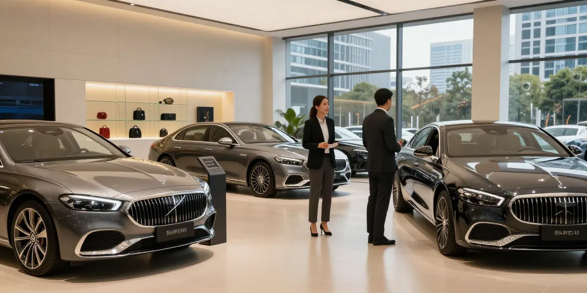 LUXURY 777 mobil mewah dipamerkan di showroom dengan suasana elegan.
