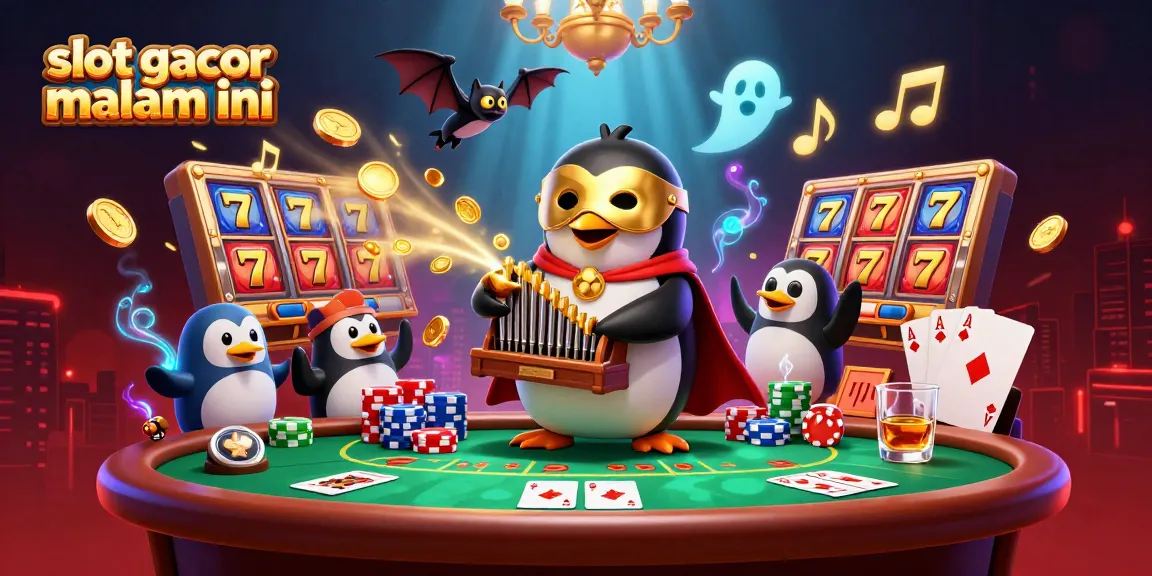 Experience the thrill of winning with slot gacor malam ini in this vibrant 3D casino scene.