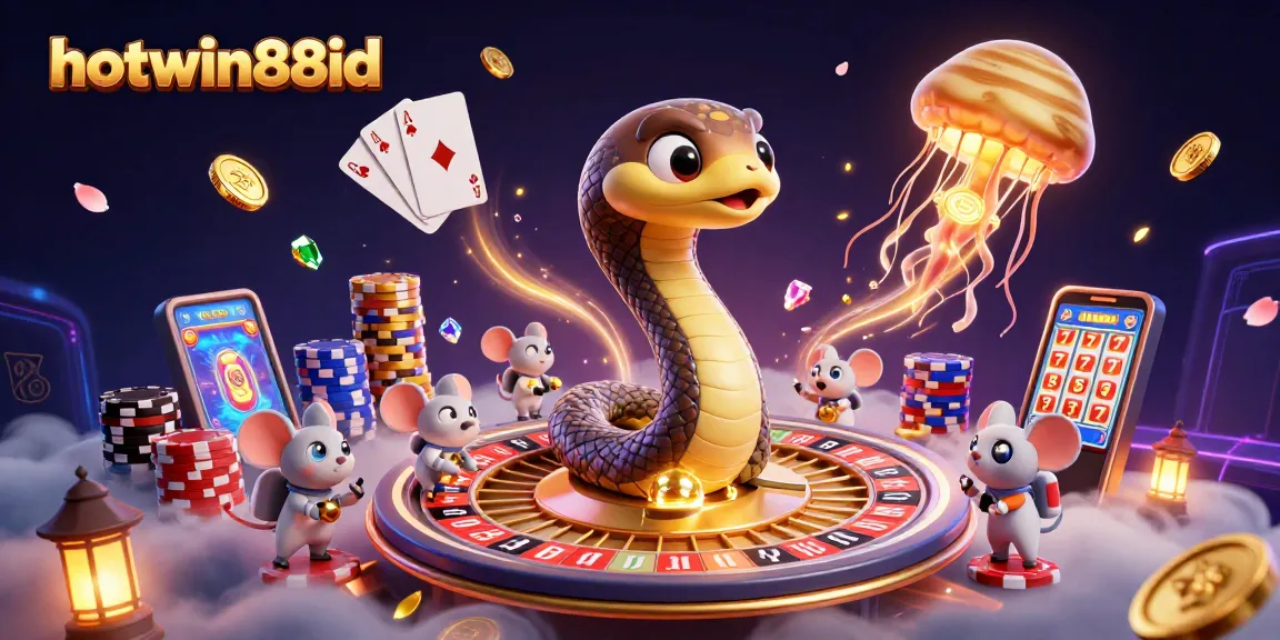 Engage with thrilling gameplay at hotwin88id—a cosmic casino adventure with roulette wheels and bets!