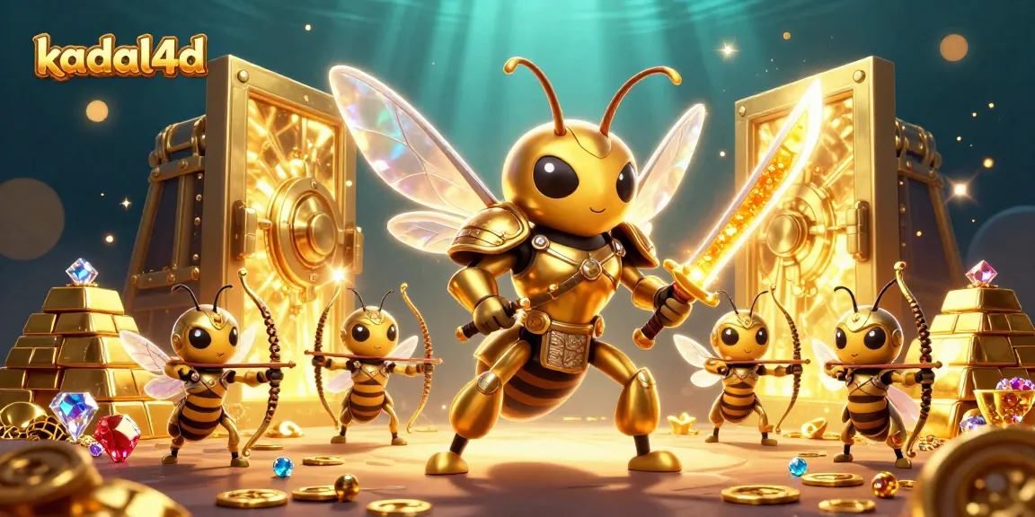 Kadal4d menghadirkan ilustrasi 3D slot yang menegangkan dengan semangat kemenangan.