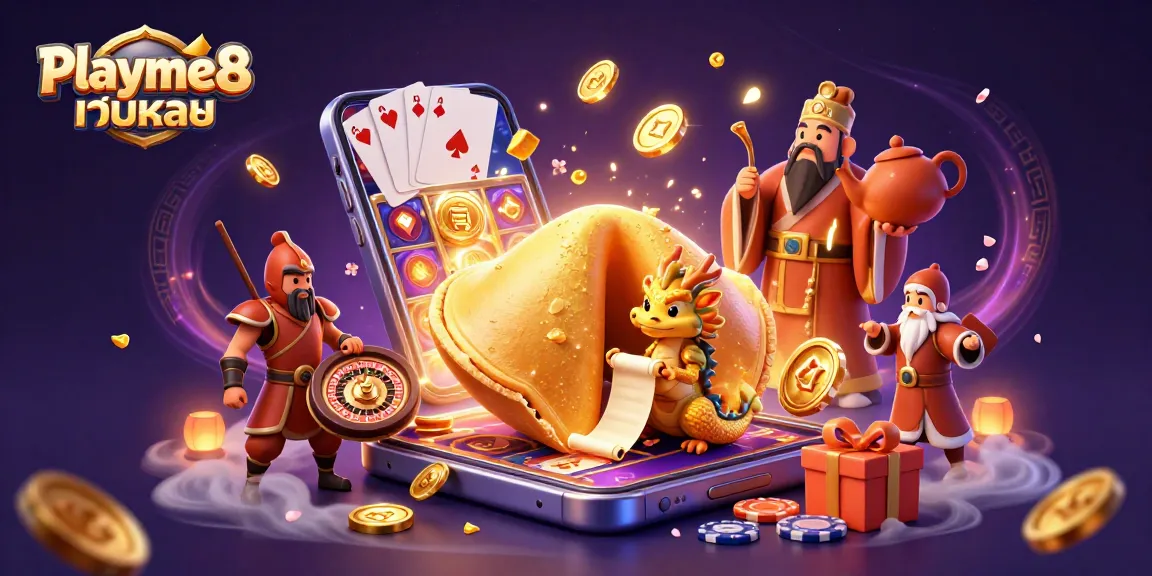 เติมเต็มประสบการณ์การเล่นใน Playme8 เว็บตรง กับการ์ตูน 3D ที่มีมังกรและโบนัสทอง