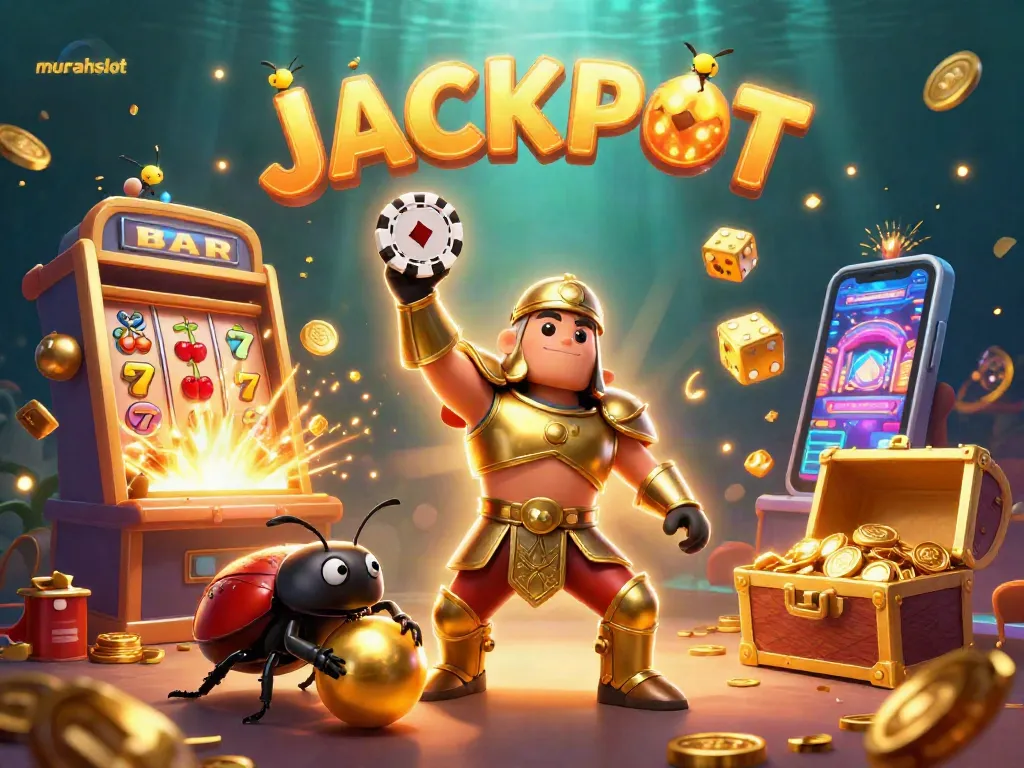 Jelajahi keajaiban murahslot dengan ilustrasi jackpot menakjubkan ini, siap menangkan kesempatan!