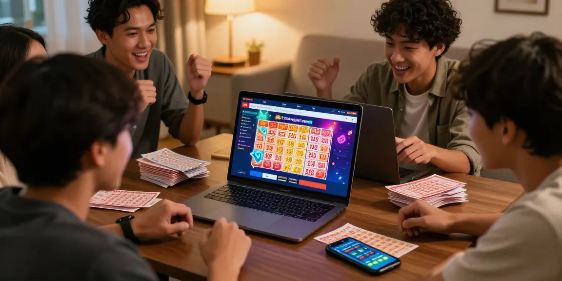 Para pemain bersenang-senang bermain situs togel online dengan tiket dan grafik warna-warni.