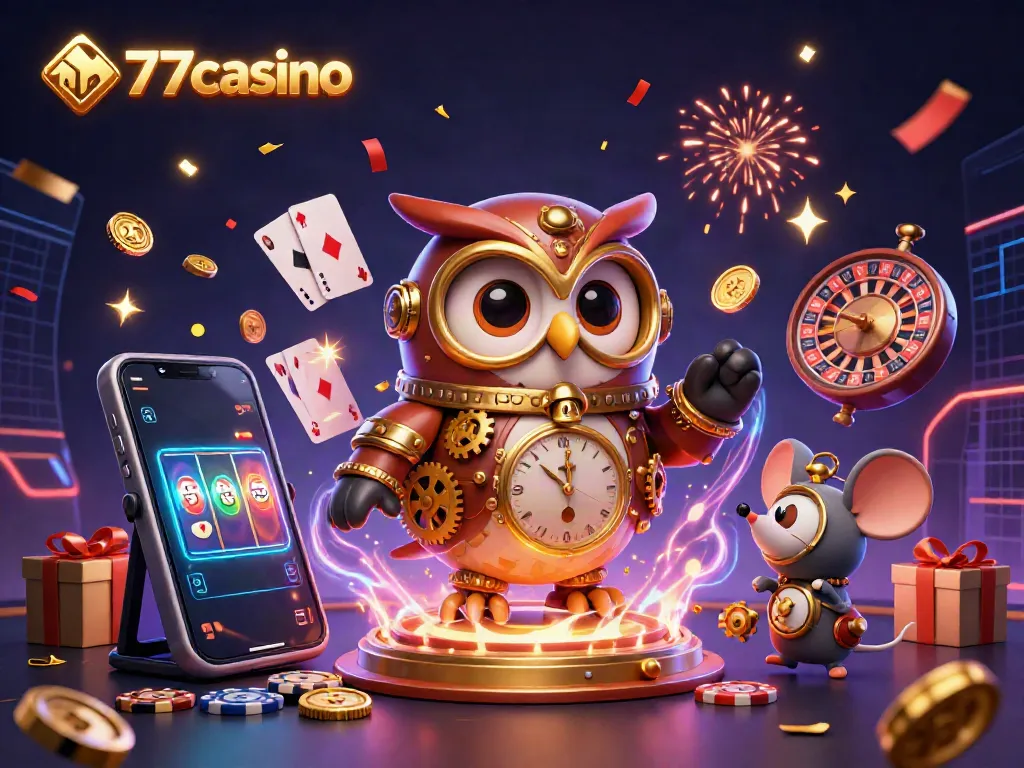 m77casino mengajak pemain merasakan keseruan dengan karakter menarik dan elemen kasino yang futuristik.