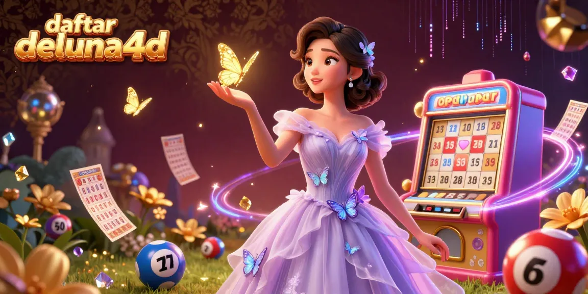 Play thrilling games and win big with daftar deluna4d, showcasing dynamic lottery elements.