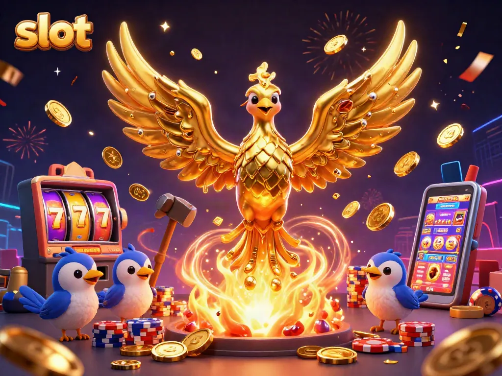 Menangkan slot dengan fitur menarik dari mesin slot dalam ilustrasi kasino.