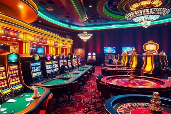 Mengundang pemain ke meja-meja mewah yang menampilkan opsi permainan Datukwin Alternatif.